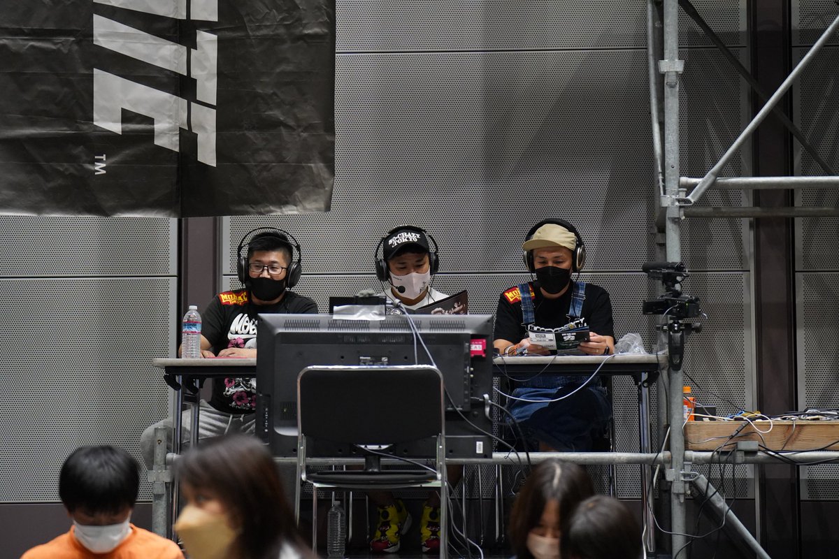 Gigio_jp's tweet photo. プロ修斗香川大会 FORCEGIG01 実況陣!
#shooto1107 #FORCEGIG01 https://t.co/PwACTECkTV