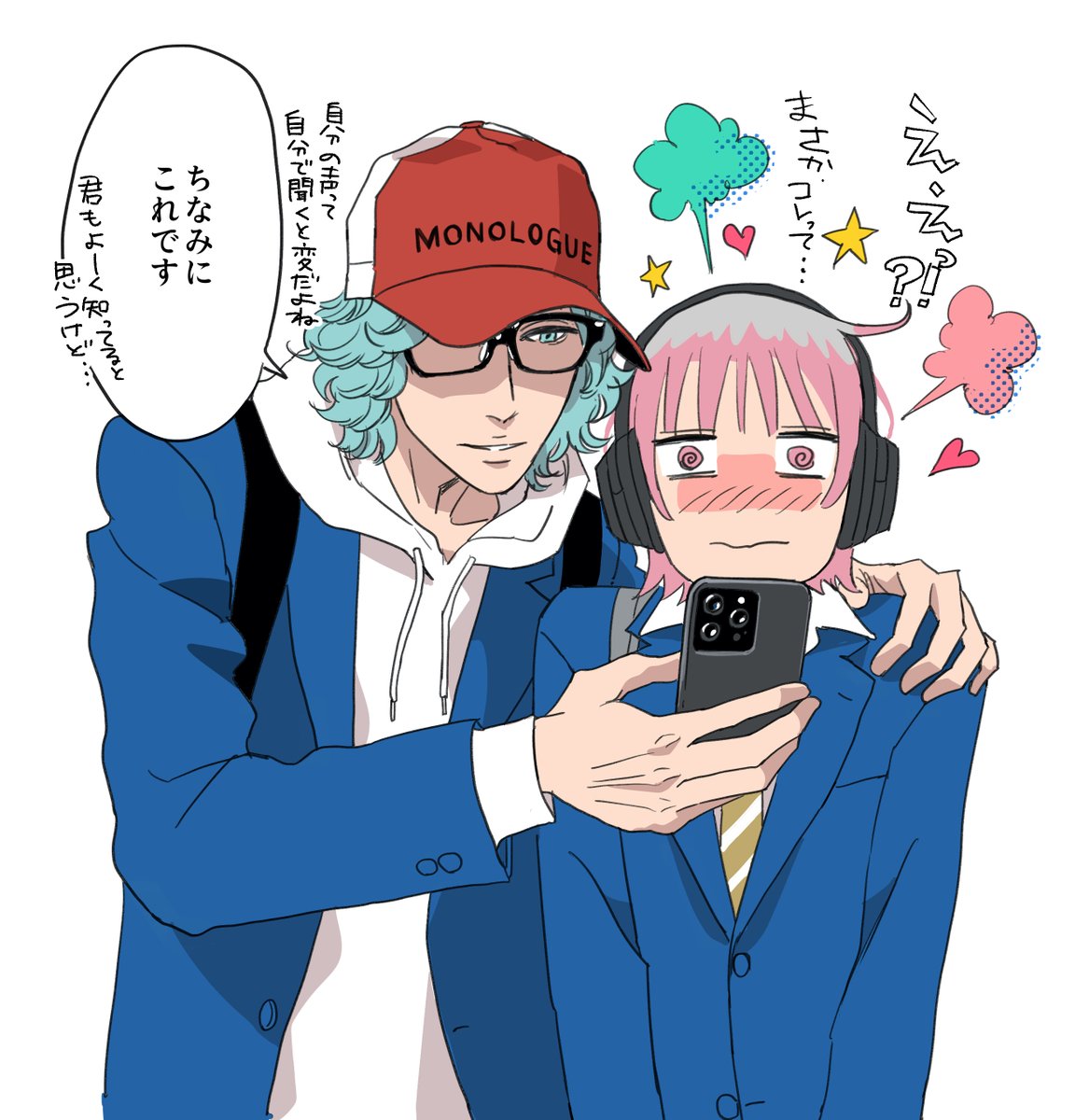 3 🧢🎧👓 #宵々モノローグ 