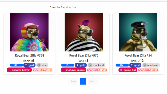 Royal Bear Zilla 3D|🎮Game Loading..Buy@MagicEden tweet media