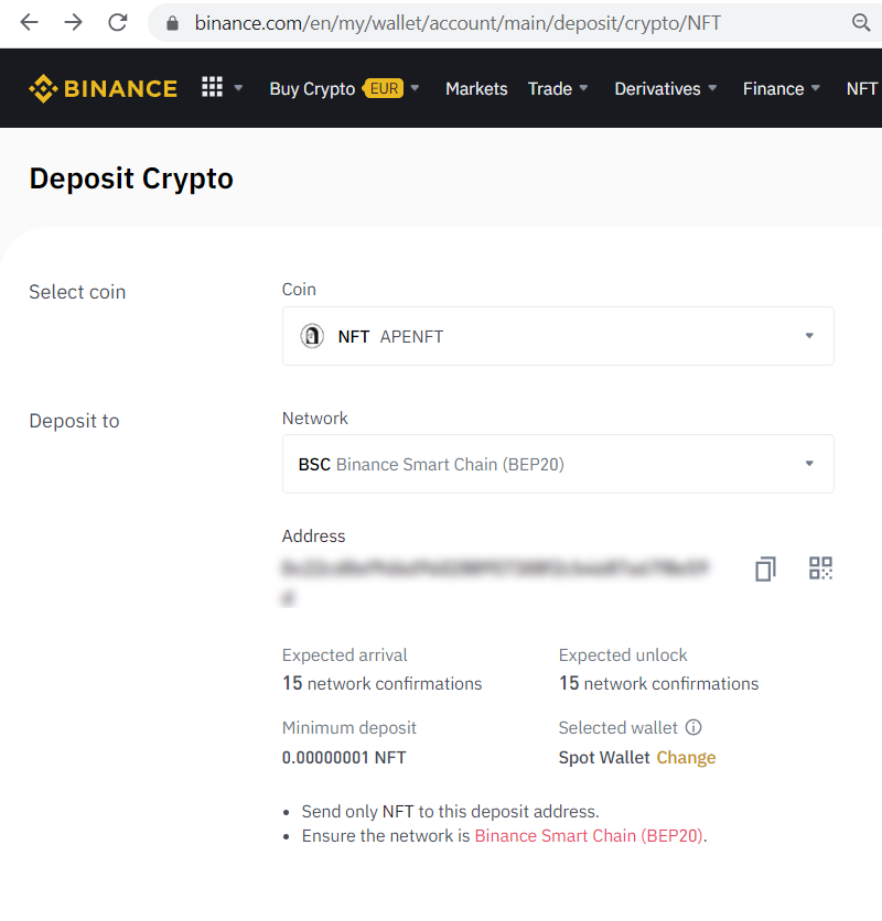 ProfETH_eth's tweet photo. $NFT APENFT deposit enabled.

Binance listing soon?

#NFT #binance #BinanceListing #BSC #BSCgems https://t.co/S2bTy8Ng4H