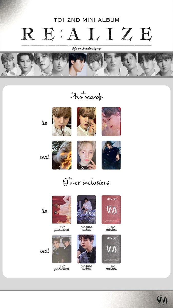 Jess__ts's tweet photo. Chan, Jisu, Woonggi and Minsu complete πβοΈ
HQ in pinned tweet π
#ν°μ€μ #ν¬μΉ΄ #to1 #to1photocard #to1template https://t.co/NZqlGmV8ON