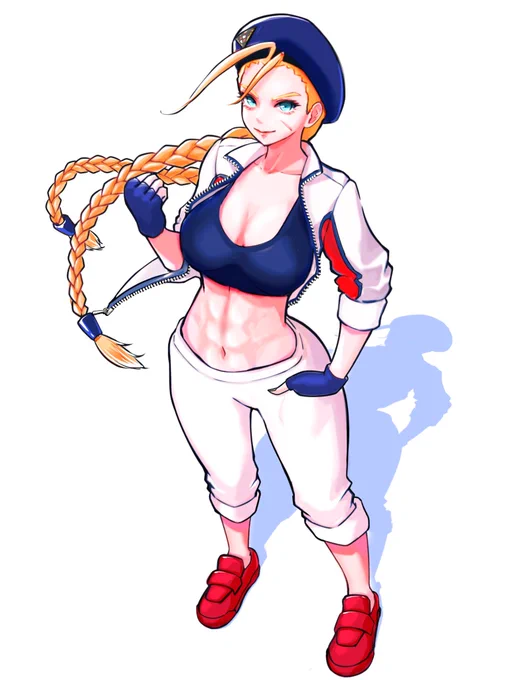 今アイコンにしてる一番最初に描いた体操服キャミィちゃんのイラストが今の自分には全然可愛く見えへんだからリメイクしてみた😉✨
ちょっとは可愛くなったはず…🥺
#streetfighter
#cammy
#tracksuit
#ストリートファイター 