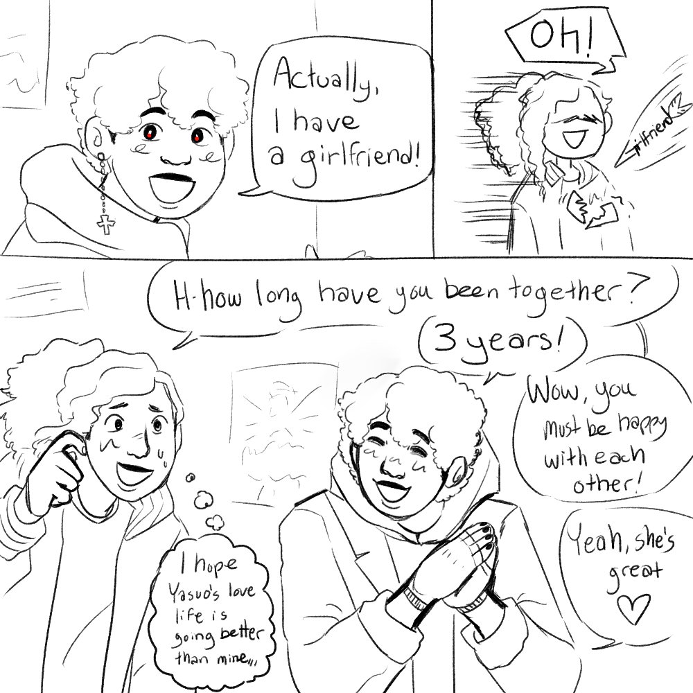 [oc art] the twins have bad luck with crushes (1/2) 