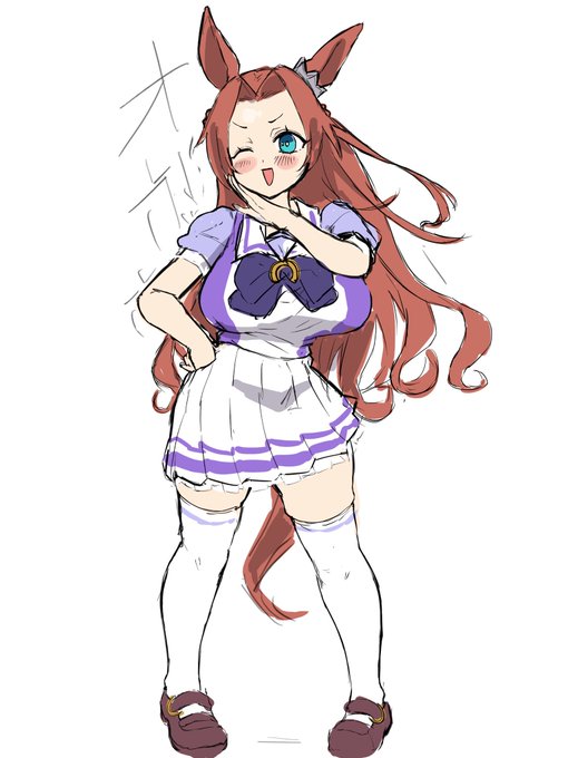 ラフの時点でもうおかわいい 