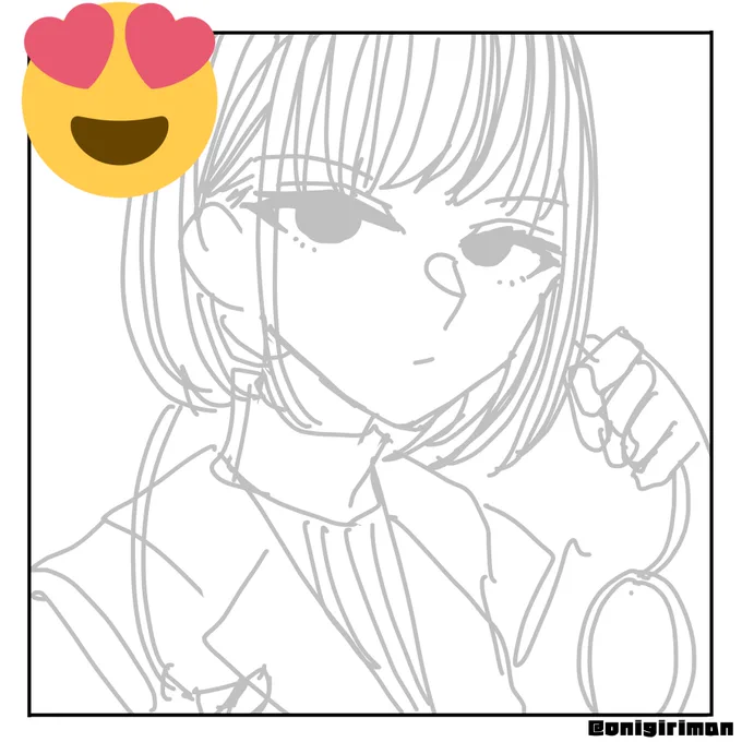 依頼絵めちゃくちゃ順調
これの他にあと3枚くらいラフできた 