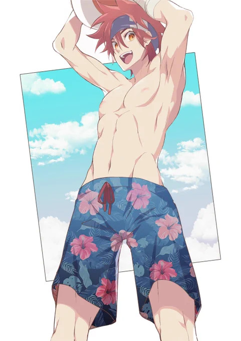 いいおなか😙(※過去絵です) 