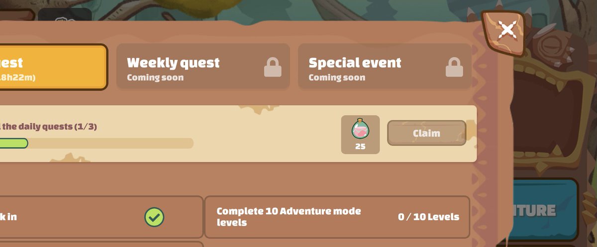 PREDICTION OF THE MONTH:

Weekly question and special event are coming.