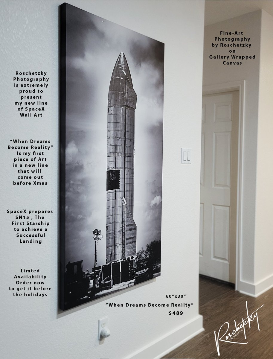 RoschetzkyP's tweet photo. #ElonChallenge - invest in a future you want to see and support local artists! #ELONONE #ElonMusk #Sn15 #Starship #RoschetzkyPhotography https://t.co/MvCTjvNKPD