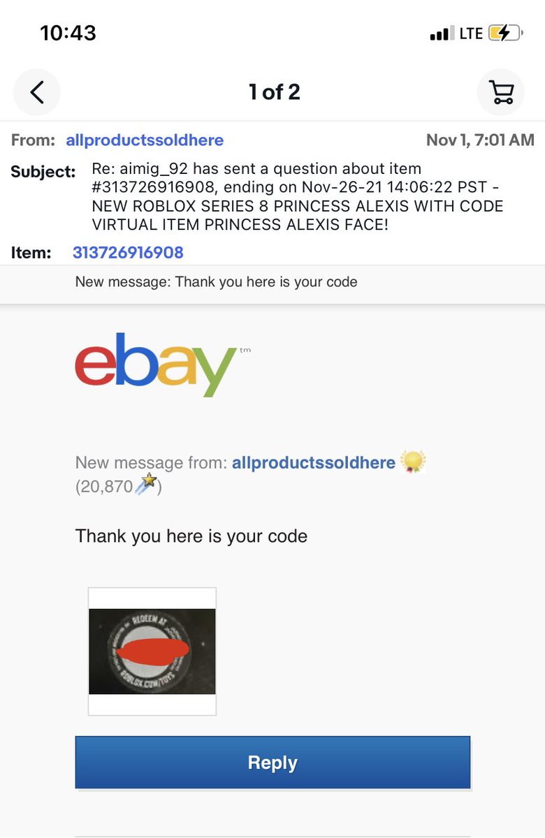 bixich_b's tweet photo. Buys princess Alexis from eBay and is looking at offers before I redeem 🤤
-
IA: sapphire or korblox account or robux or a limited ?
-
Dm me offers or comment!
-
#Robloxtoys #princessalexis #dahood #barbie #adoptme #royalehigh #robux https://t.co/WS2fgUeQPR
