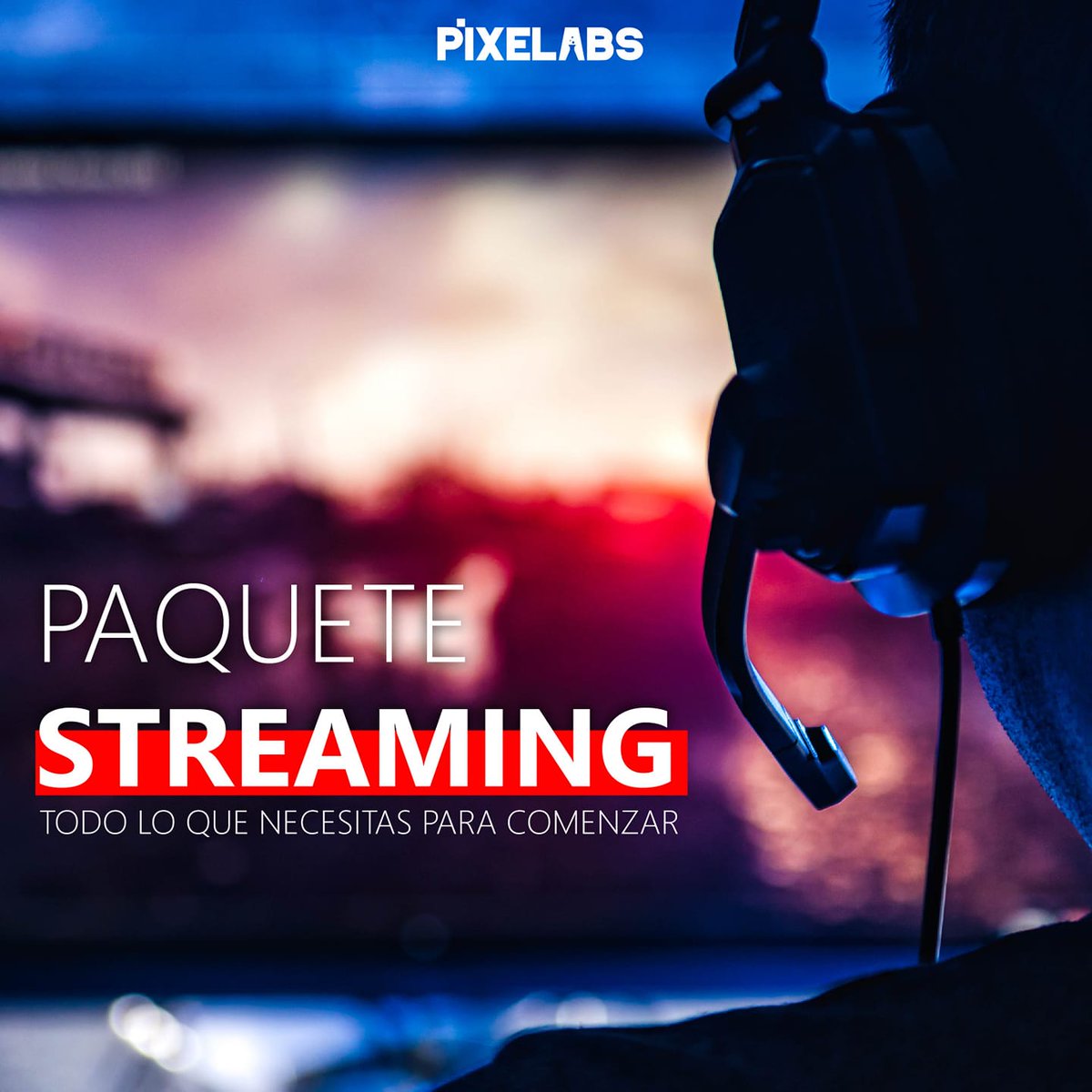 PixelabsMkt's tweet photo. ¡Tú solo preocúpate por jugar! 🎮
Te damos todo lo que necesitas para comenzar en el mundo de los streamings ✨
Pregunta por los paquetes que manejamos y que comience la aventura 😎👌🏻
.
#Pixelabs #ExperimentaLaDiferencia #StreamingLive #TwitchStreamers https://t.co/hyLZvwJ7oW