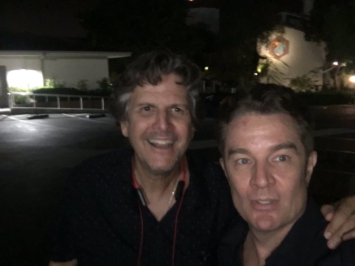 jamie_marsters's tweet photo. Pic of the Day: @JamesMarstersOf & @DavidGreenwalt5 catching up back in 2017
#JamesMarsters #DavidGreenwalt #AngeltheSeries #Angel #JamesDoingThatThingAgain #WhereHeLooksVaguelySurprisedHesGettingPhotographed #WhileSelfieing #HowEven https://t.co/0UP7BRR16N