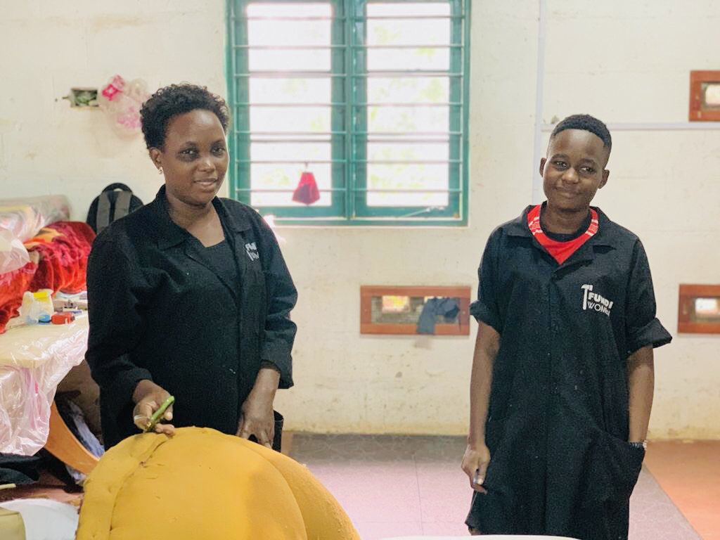 Meet Oddette and Barbra, the #FUNDIWomen that are currently working with <a href="/VInteriorsLtd1/">V Interiors Ltd</a>. 

This week, we bring them to you as they tell their story and experience as carpenters and being part of the <a href="/FUNDIWomenUG/">FUNDI Women</a> program.