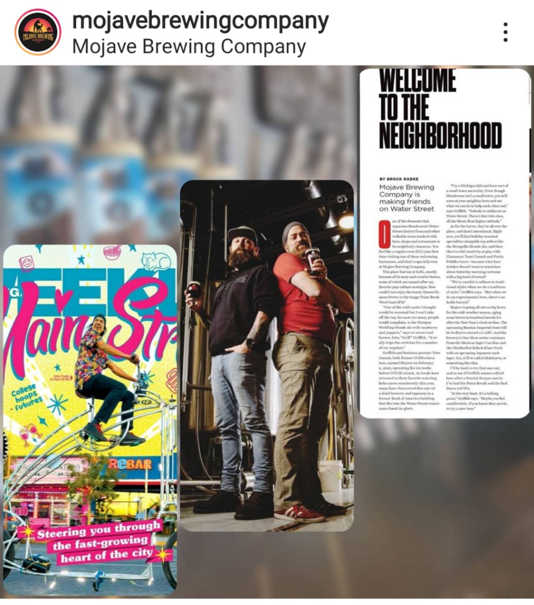 Mojave Brewing Co. tweet media