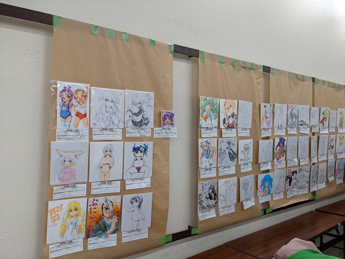 ぷにケット終了しました!この後の色紙抽選会にうちのも出してますのでほしい方はご参加をー! 