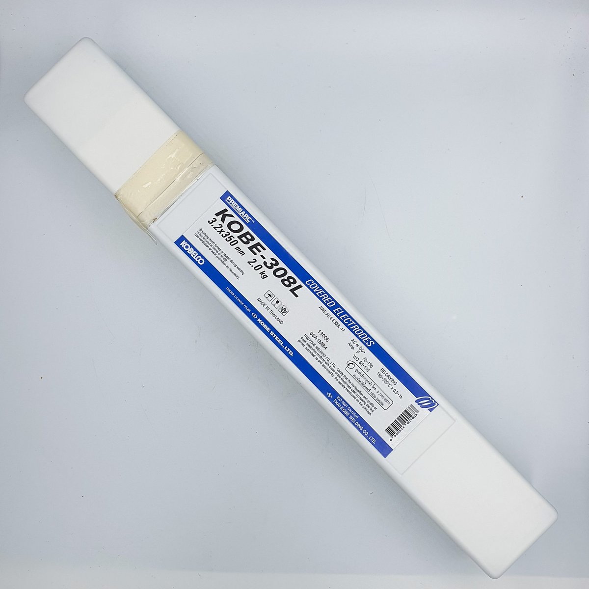 Kobelco steel and stainless steel welding electrodes are in stock now.