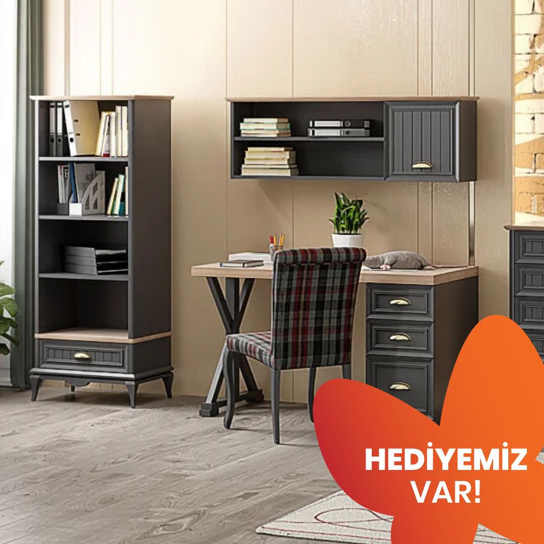 Sayfamızı takip ederek, son 5 görseli beğenin ve rt edin, şık Dörtlü #AngelicDarkÇalışmaOdası kazanacak şanslı takipçi siz olun! 

Angelic Dark Çalışma Odası'na çalışma masası ve üst modülü ile sandalye ve kitaplık dahildir! 

⁣Son gün 30 Kasım!

#çekiliş #kelebekmobilya