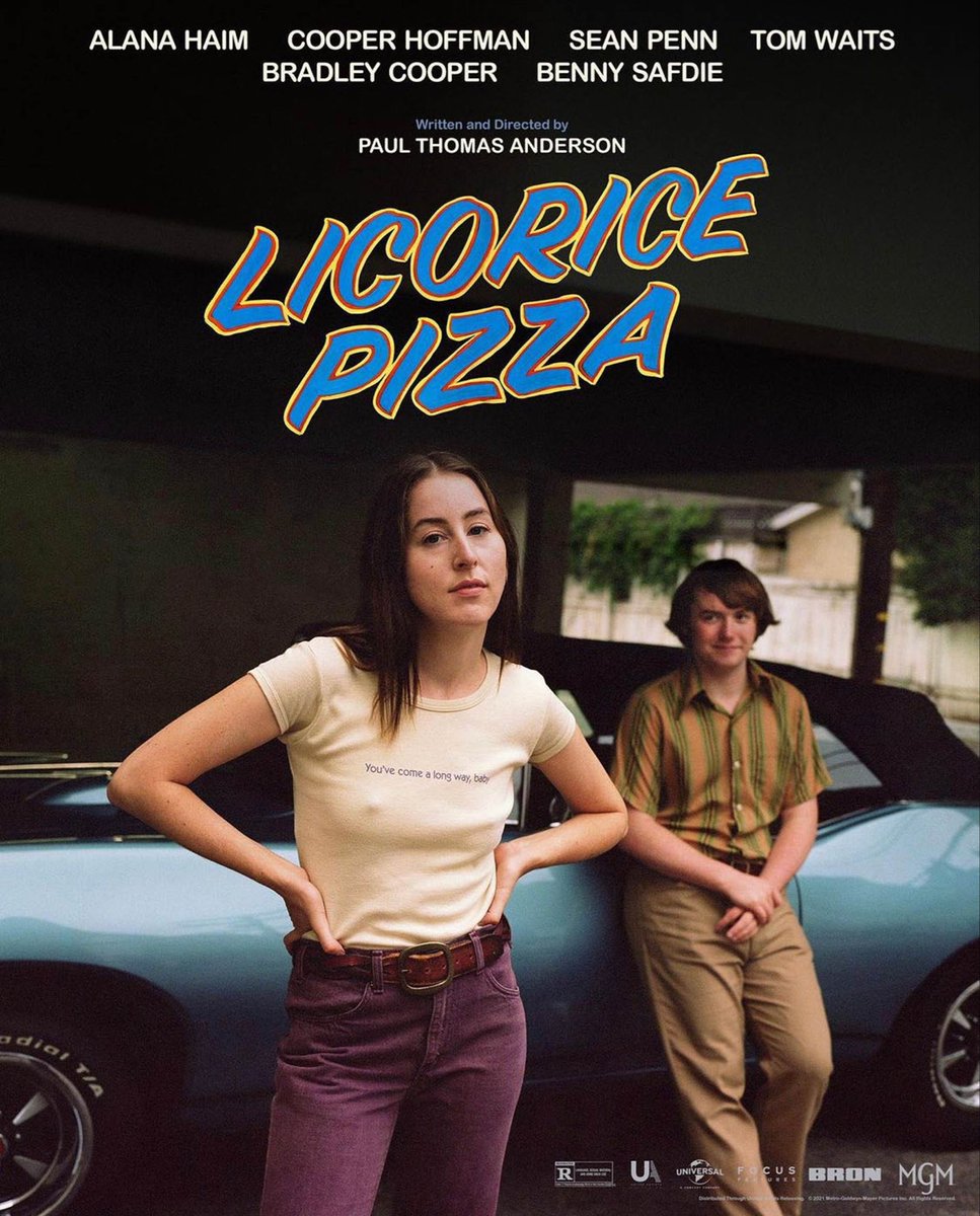 Truly incredible debut performances. There’s little better than going to a PTA movie. Be sure to see #LicoricePizza November 26!