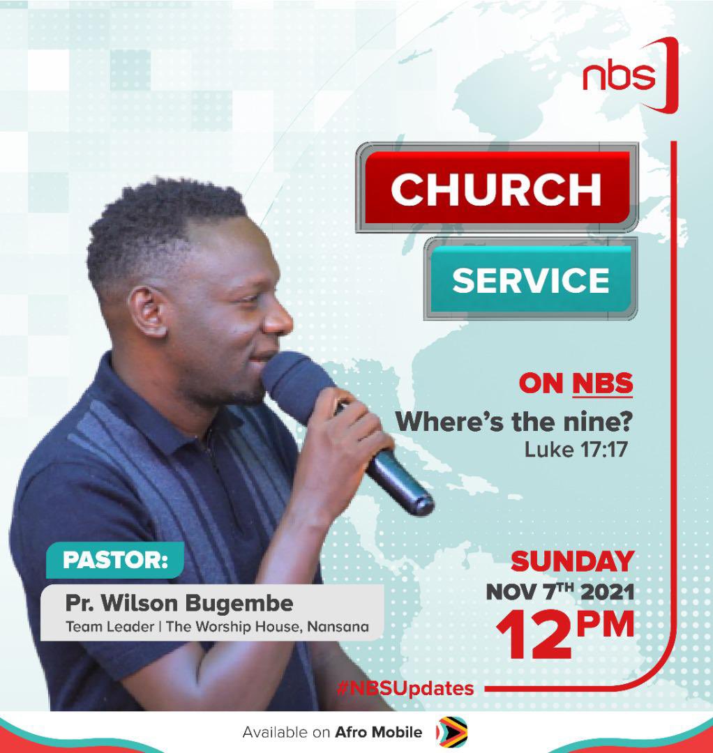 WilsonBugembe's tweet photo. Off to Church
#Thanksgiving today.
Celebrating God's goodness.
#WheresTheNine? Luke 17:17
Live on our media platforms and on @nbstv at 12pm
8,10,12and 2pm services,choose your service.
@WilsonBugembe
#churchisfun https://t.co/aPfP4SUraP