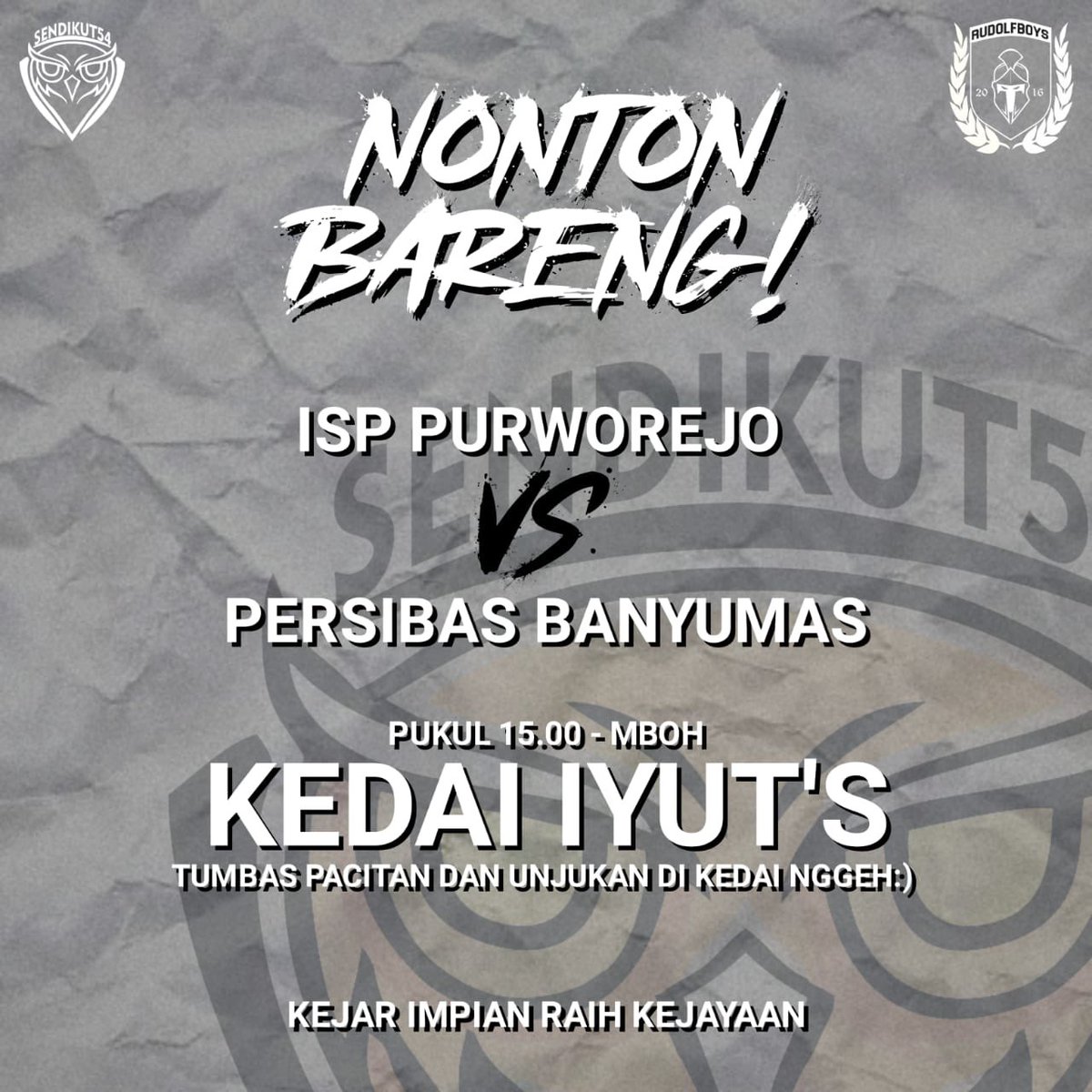 PURWOREJO FOOTBALL FANS !!! tweet media