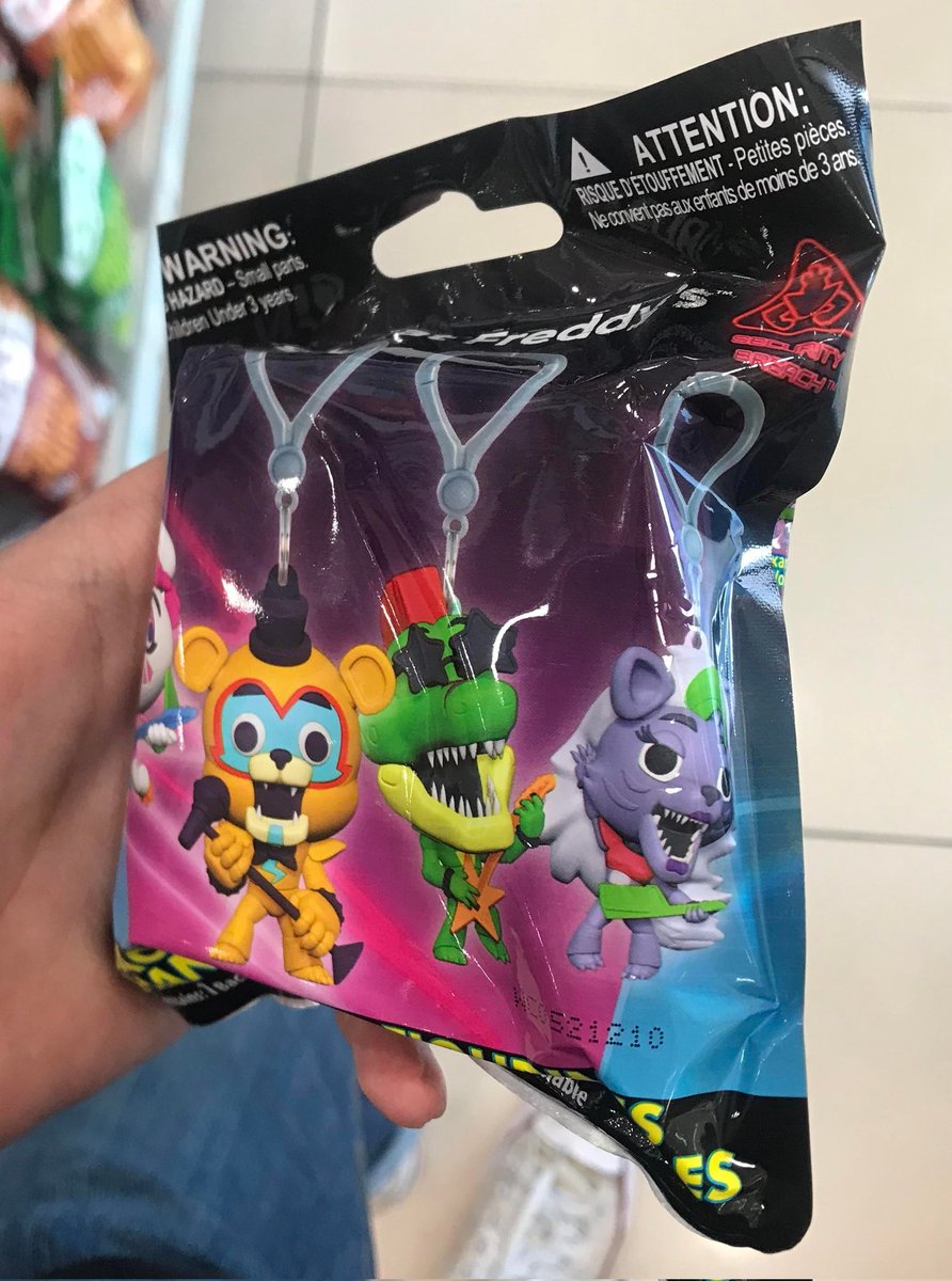 POPGOESdev's tweet photo. FNAF News: A new series of hanger toys from UCC Distributing for Security Breach has been discovered.

But the rare hanger shows a very mysterious silhouette for a character we might not have seen yet... Is that Gregory? A Staff Bot? Any other ideas? 

Photos by AzzyTheEggy https://t.co/KxkqpcrSDF