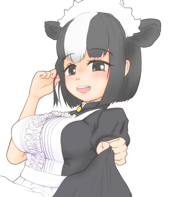 ホルスタインちゃラクガキ 