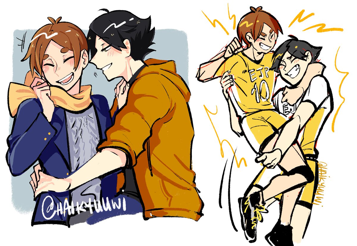 haikyuuwi's tweet photo. some more #sunakomo wheeze... i have a comic wip too but we'll see if i'll be motivated to clean it up :overjoyed: https://t.co/J3J4XqMZO9