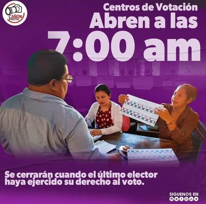 ¡Se llegó el día! Todos juntos a ratificar nuestro voto por el cmdte. Daniel y Cro. Rosario.
#FuerzaDeUnPuebloQueVence 
#ProsperandoConElPueblo
#EleccionesSoberanas2021 
#TodosJuntosVamosAdelante 
#TodosLosTriunfosSonDelPueblo #TrabajoPazProsperidad
#UnidosEnVictorias