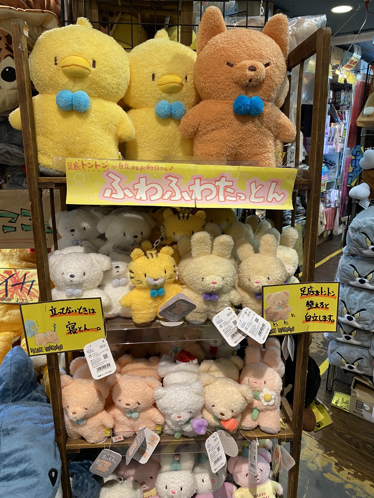 ヴィレッジヴァンガード下北沢 Auf Twitter ふわふわたっとん 大人気の たっとん サイズ 種類 沢山揃ってあなたをお待ちしてます おっきい子はお部屋に 小さい子はプレゼントに オススメです お花を持ってる子や 誕生日のお祝いをしている子も ヴィレッジヴァンガード下北沢 Auf Twitter ふわふわたっとん 大人気の たっとん サイズ 種類 沢山揃ってあなたをお待ちしてます おっきい子はお部屋に 小さい子はプレゼントに オススメです お花を持ってる子や 誕生日のお祝いをしている子も