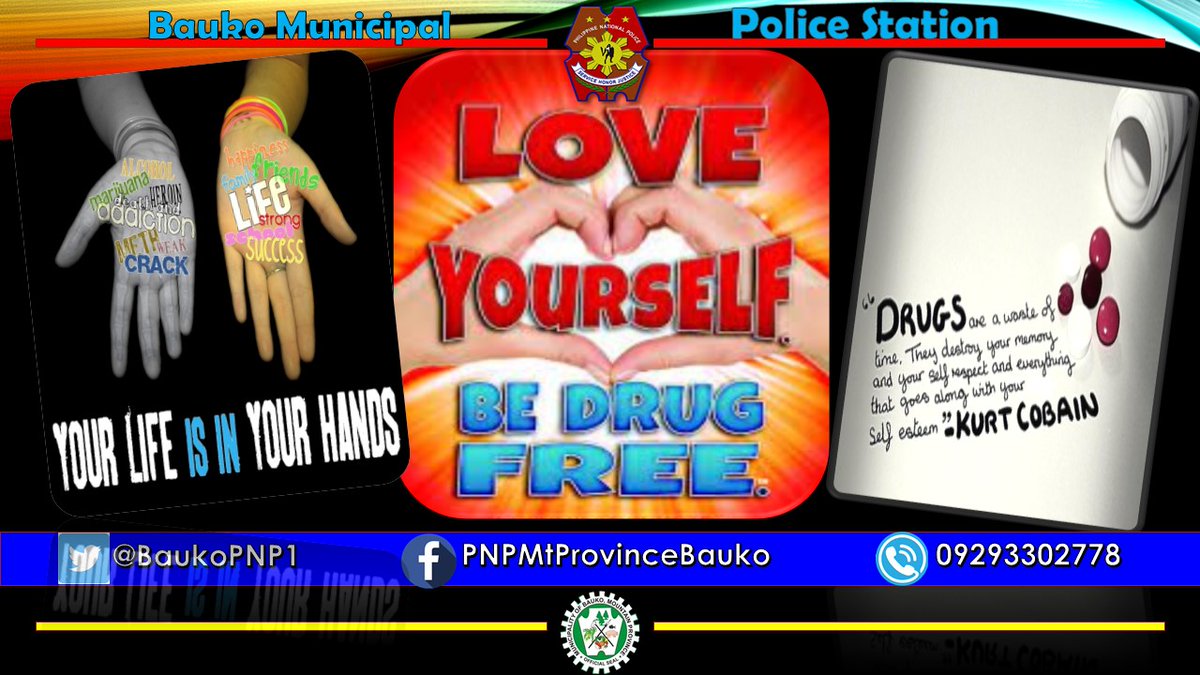 PNPBauko1's tweet photo. 👉👉 S A Y    N O    T O   D R U G S ! ! !  👈 👈
   #PNPKakampiMoLabansaDROGA
 #PNPToServeandProtect
 #PNPPulisatKomunidad https://t.co/7rOr7DsepF