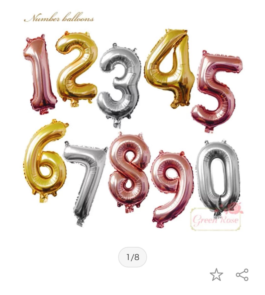 「来年の誕生日にはインスタでよく見るこういう数字のバルーン買って一人で祝おかな 」|クワハリのイラスト