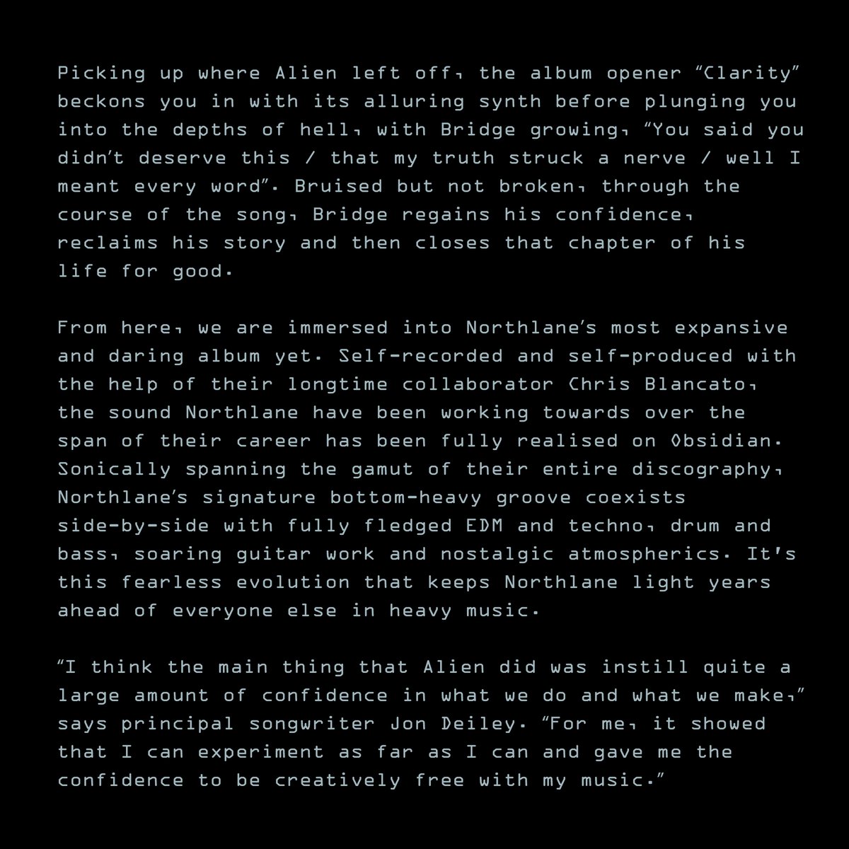 Northlane tweet media