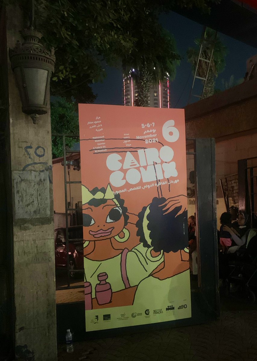 Chrysographer's tweet photo. some of last nightโs #cairocomix6 haul https://t.co/v0mZqRpk4F