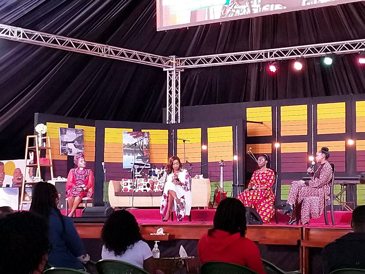 Visited @NairobiChapel today and they are doing an excellent series called #LetsTalk. Insightful convo on women in the Bible with @CynthiaNyamai @OfficialJMbugua @fmugera @MarthaKarua @NickKorir @PastorOndachi