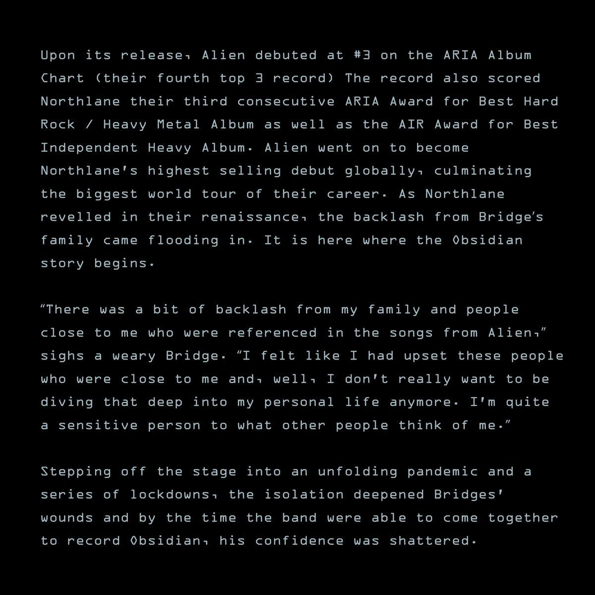 Northlane tweet media