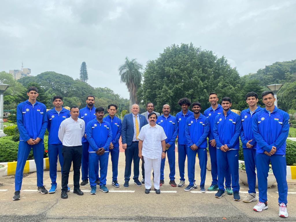 Indian🇮🇳 Sr Men Basketball 🏀 Team for SABA Men Championship 2021.

Let’s cheer for the Indian🇮🇳 Sr Men Basketball 🏀 Team

#basketballfederationofIndia #BFI