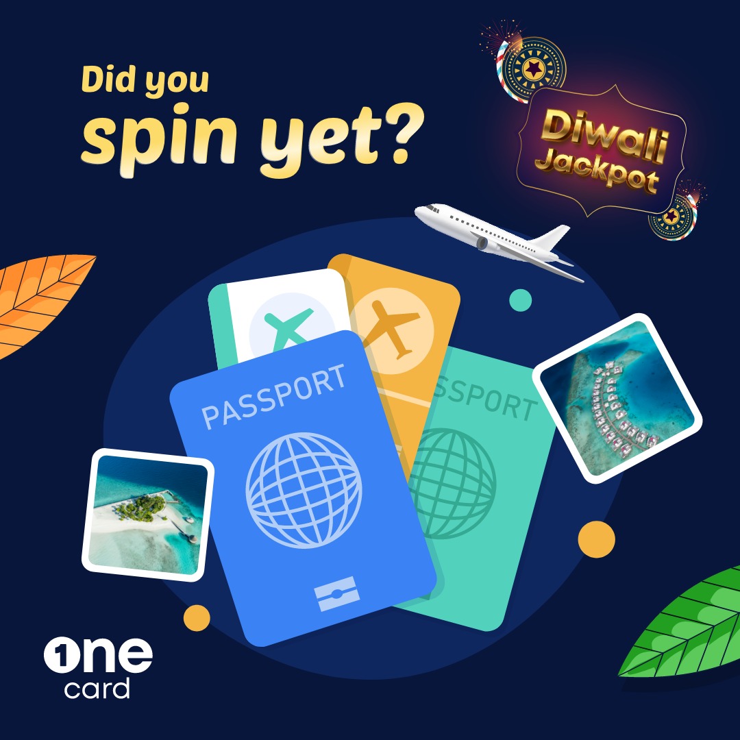 GetOneCardIN's tweet photo. Time is running out!
Last few hours left to win a trip to the Maldives.
We already have 8 lucky winners and we are looking for a few more!
Hurry last few hours left!
#flauntyourmetal #mobilefirstcreditcard #OneCardDiwaliJackpot #onederfulrewards https://t.co/ExZTwGMxl9