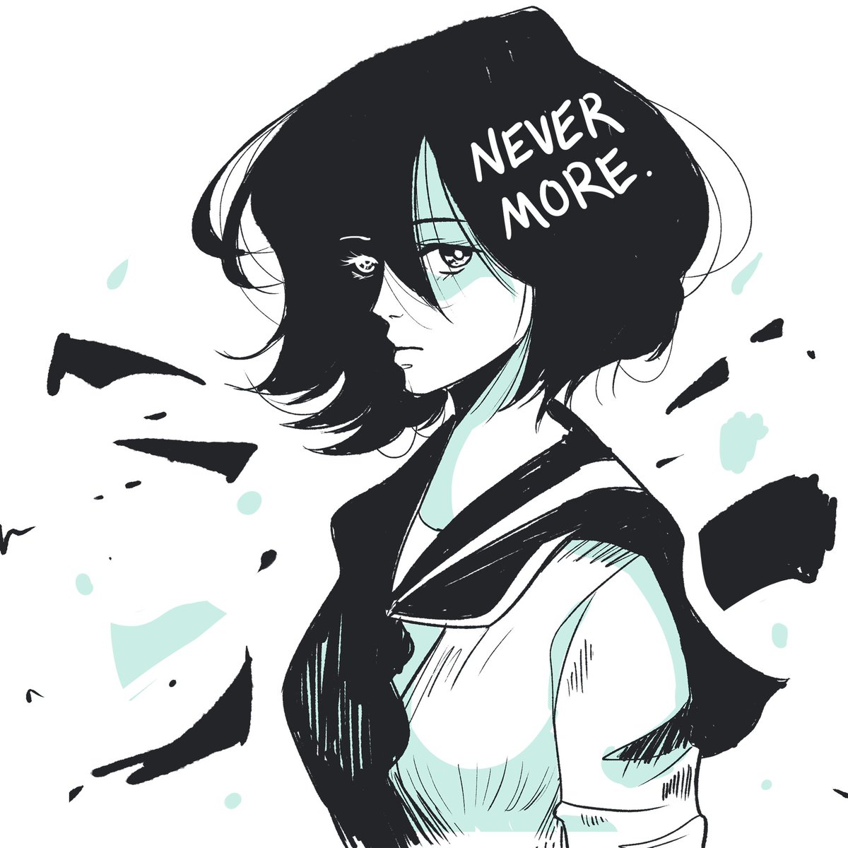 crispiirino's tweet photo. Day 5: SND drawing re-draw
this piece always stuck out to me >w<)/
#rievember #ヒトリエvember https://t.co/ZFHBwdRoOU