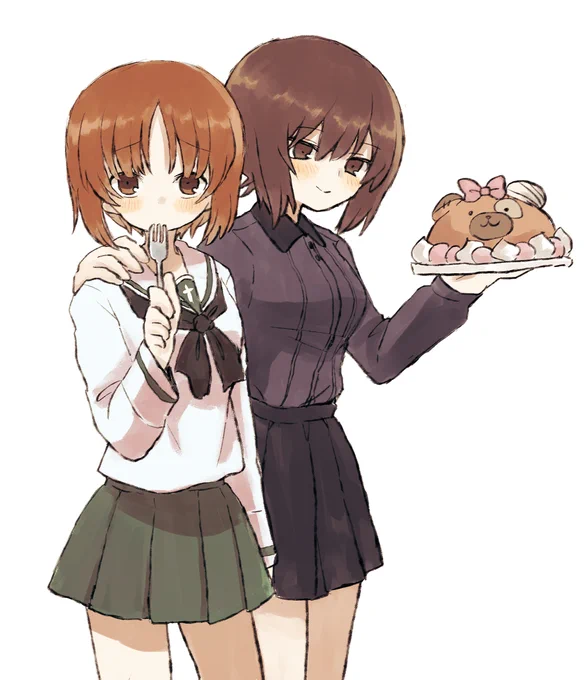 みほまほ詰め #ガールズ&amp;パンツァー #ガルパン #西住みほ #西住まほ  