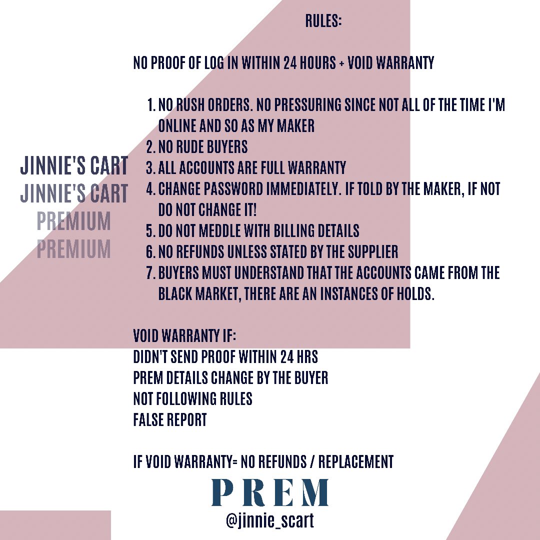 epiphanyhigh's tweet image. — hello, I’m selling premium accs to support my educ needs, hope you can check it out 🤍 it would be a great help to me 

~ 𝘱𝘳𝘦𝘮 𝘢𝘤𝘤𝘴 𝘴𝘪𝘯𝘤𝘦 2021 - 𝘭𝘦𝘨𝘪𝘵 &amp;amp; 𝘧𝘶𝘭𝘭 𝘸𝘢𝘳𝘳𝘢𝘯𝘵𝘺

selling acc @jinnie_scart