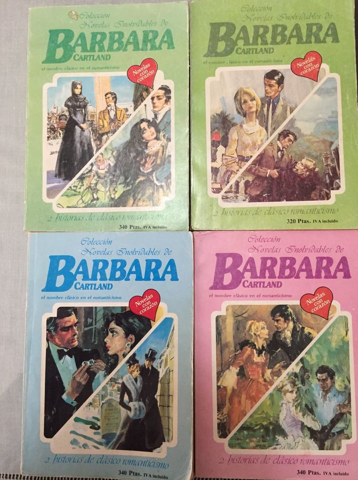 DominguezArjona's tweet photo. Barbara Cartland 176 novelas de la colección Novelas con corazón https://t.co/iDLa5oVMC2 #BarbaraCartland #NovelasconCorazon #NovelasRomanticas https://t.co/YuZEryZWOl