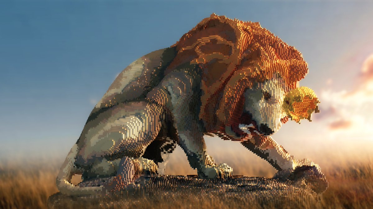 lion 🦁 #Minecraft #Minecraftbuilds 

Builder <a href="/nayounglucky/">가오른</a> , <a href="/Munggae0/">__</a> 

Render @LordKingCrown 

<a href="/HardTale_/">하드테일</a>