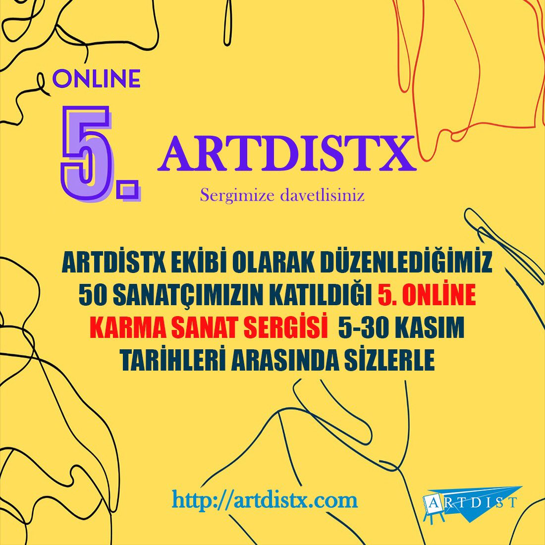 artdistx's tweet photo. @artdistsergi İnstagram hesabından veya internet sitemizden sergiyi ziyaret edebilirsiniz https://t.co/WYqRSFn0Mr
