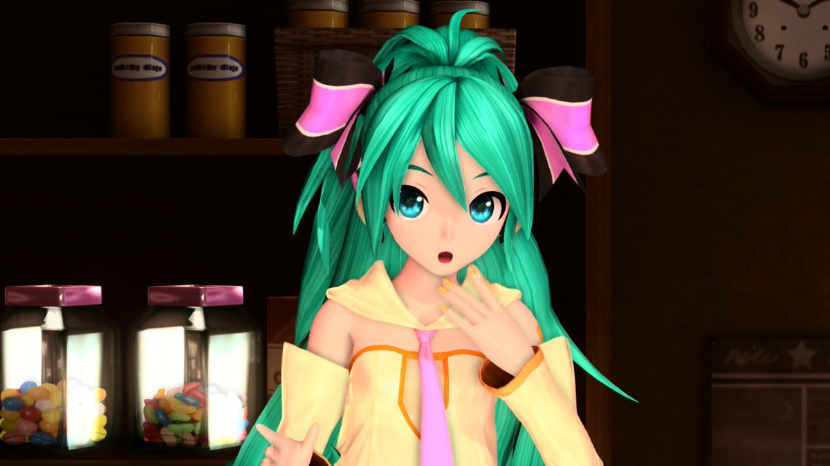 bj_capmit's tweet photo. She looks like she'd be the popular girl or the bully🥺
===== Song List ====
-Look This Way, Baby
=================
#ProjectDIVA #PDAFT #ReShade https://t.co/ZZSrImVyvr