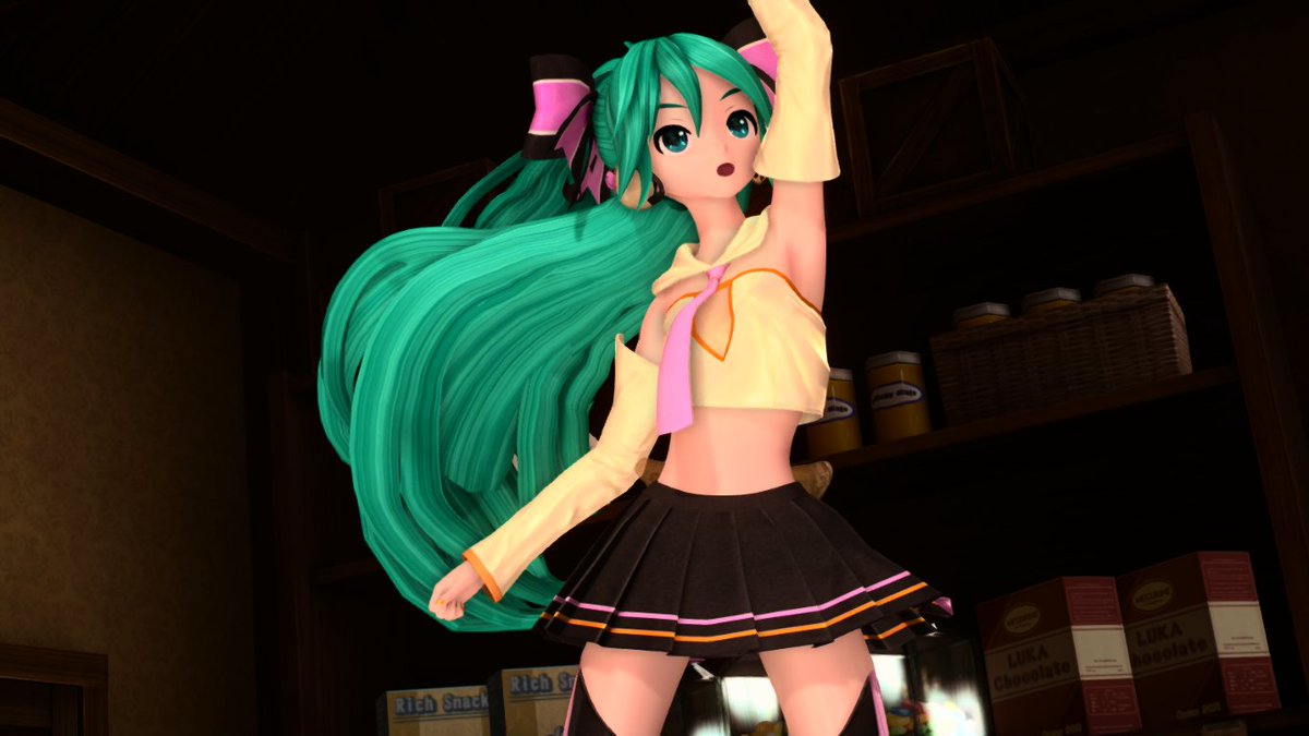 bj_capmit's tweet photo. She looks like she'd be the popular girl or the bully🥺
===== Song List ====
-Look This Way, Baby
=================
#ProjectDIVA #PDAFT #ReShade https://t.co/ZZSrImVyvr