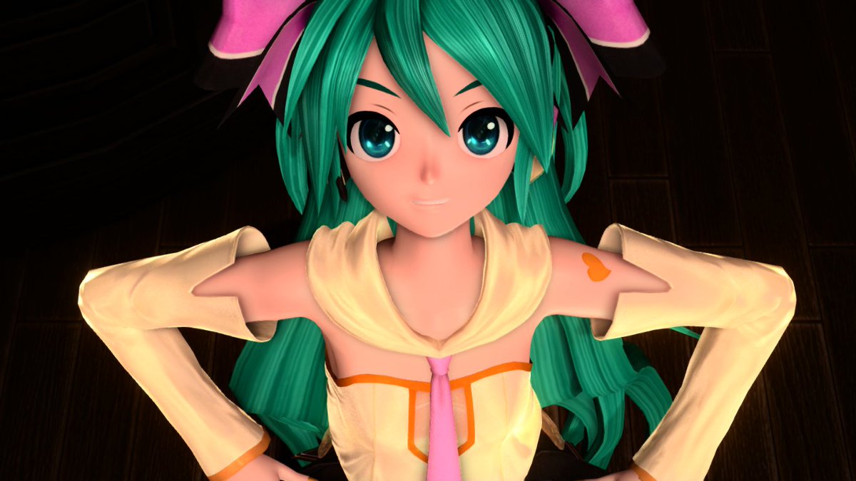 bj_capmit's tweet photo. She looks like she'd be the popular girl or the bully🥺
===== Song List ====
-Look This Way, Baby
=================
#ProjectDIVA #PDAFT #ReShade https://t.co/ZZSrImVyvr