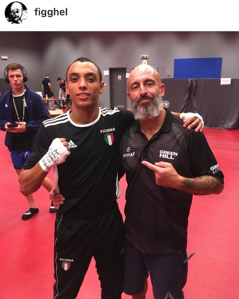 AngeloTarantini's tweet photo. @figghel Fidel Gramiccia is GOLD 🥇at the MMA world cup !!!
 The amazing summer for ITALY continues 🇮🇹
 Since I hadn't heard the Italian Anthem echo on the podium ❤️
 Emotions ☺️
@immafed @figmma_official 
 #MMA #cutman #cutlife #immaf #TheSardinianCutman #AngeloTarantini https://t.co/wfcFrjegq5