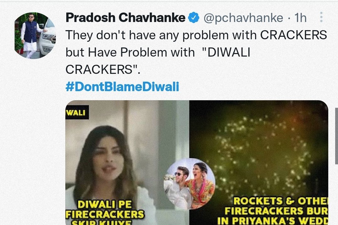 Bharatgaur1908's tweet photo. #DontBlameDiwali https://t.co/ODlhEXji3c