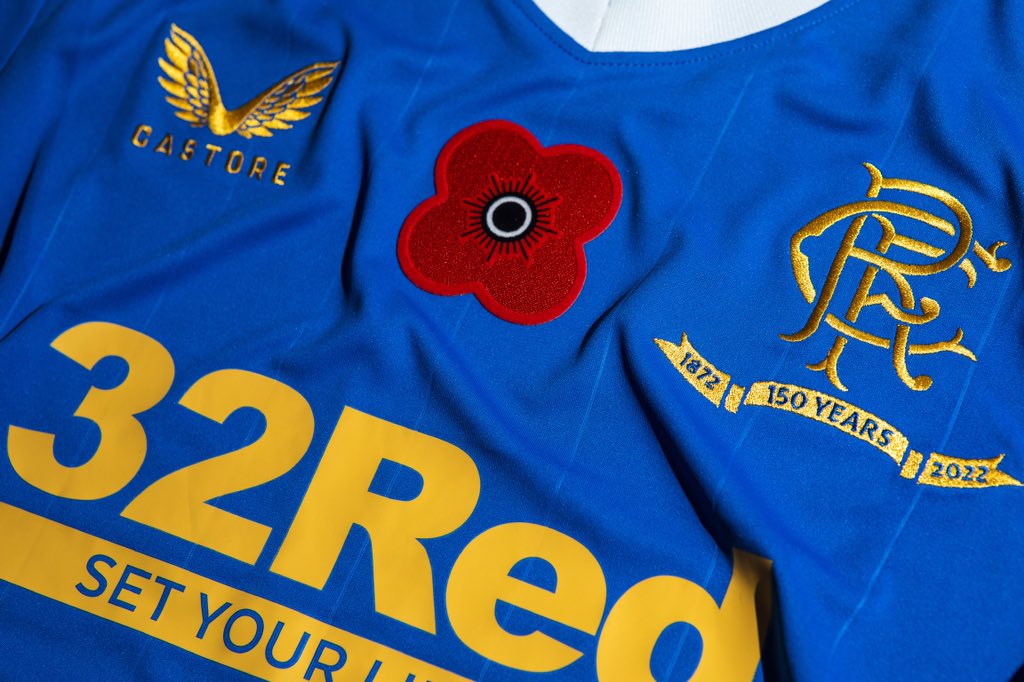 RangersFC's tweet photo. 💙 Lest we forget https://t.co/IMP9AgyzQz