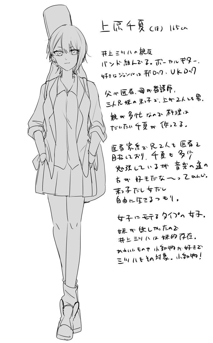 次の探索者にする予定のうちの子上原千夏。またの名をミツハのモンペ 