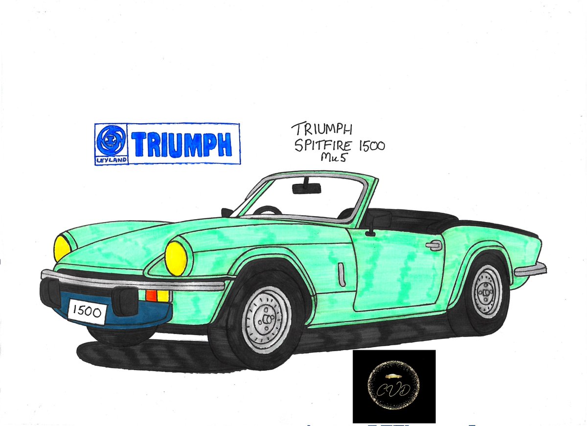 CustomCvd's tweet photo. Hi all, I thought I'd share a series I did at the beginning of this year Classic British Sports Cars 1945-2000. 17/20 #triumphspitfire1500 #mgmidget1500 #jaguarxjsmk1 #mgmgbmk2rubberbumper https://t.co/biGi8JKDV1